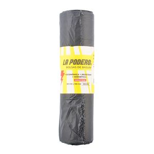 Bolsa de Basura La Poderosa Negra X10 Unds