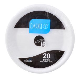 Plato Desechable Darnel 23 Cm X20 Unds
