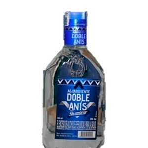 Aguardiente Doble Anís sin Azúcar 375 Ml