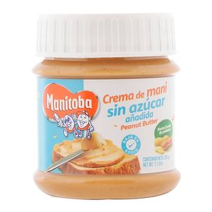 Crema de Maní Manitoba Baja en Sodio 200 G