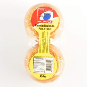 Panela Olimpica Redonda 500 G X4 Unds
