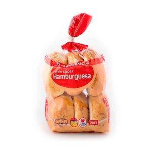 Pan Olimpica de Hamburguesa 400 G X6 Unds