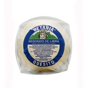 Quesito Betania Redondo 500 G