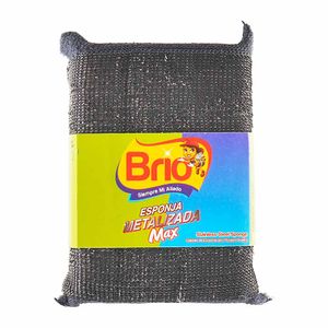Esponja Brio Metalizada Max X1 Und