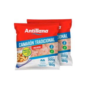 Camarón Antillana 180 G X2 Unds Oferta Especial