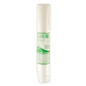 Vaso Darnel Naturals Blanco 16 Oz X50 Unds