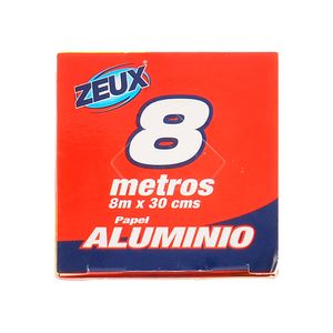 Papel Aluminio Zeux 8 Mts