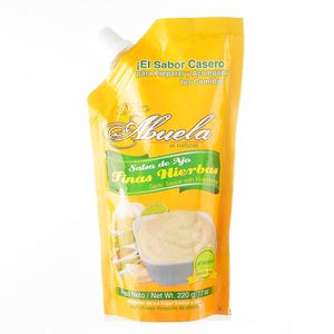 Salsa De La Abuela de Ajo Finas Hierbas 220 G