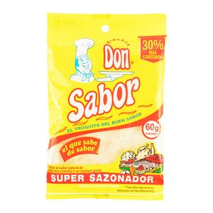 Condimento Don Sabor Súper Sazonador 60 G