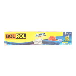 Bolsa Bol Rol Grande Congelar Zipper X13 Unds