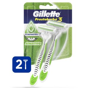 Máquina de Afeitar Prestobarba Desechable Sense Care X2 Unds