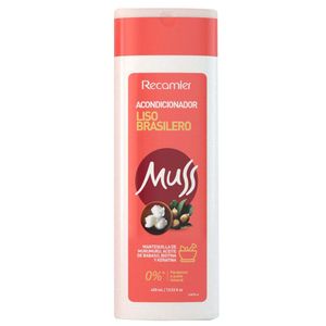 Acondicionador Muss Cabello Liso Brasilero 400 Ml