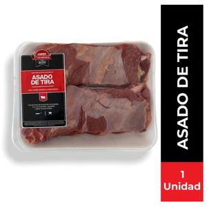 Asado de Tira Res Bandeja X Kg