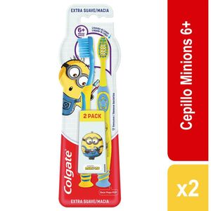 Cepillo de Dientes Niños Colgate Smiles Extra Suave 6+ X2 Unds