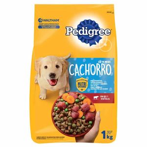 Alimento Perro Pedigree Cachorros Res y Vegetales 1 Kg