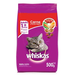 Alimento para Gato Whiskas Carne 500 G