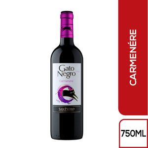 Vino Tinto Gato Negro Carmenere 750 Ml