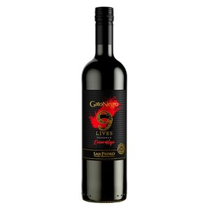 Vino Tinto Gato Negro 9 Lives Reserve Carbenet Sauvignon 750 Ml