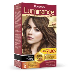 Tinte para cabello LUMINANCE rubio mediano beige (2 und)