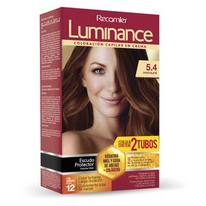 Tinte para cabello LUMINANCE chocolate escudo protector (2 und)