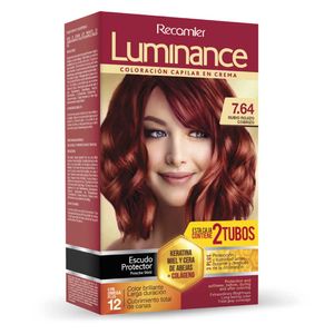 Tinte para cabello LUMINANCE rubio rojizo cobrizo (1 und)