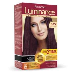 Tinte Luminance Doble Tubo 5,22 Castaño Claro Violeta Intenso