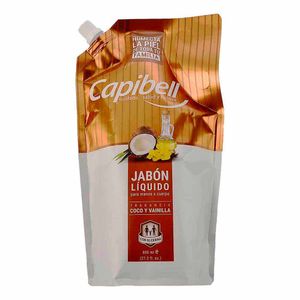 Jabón Líquido Capibell Coco Vainilla 800 Ml
