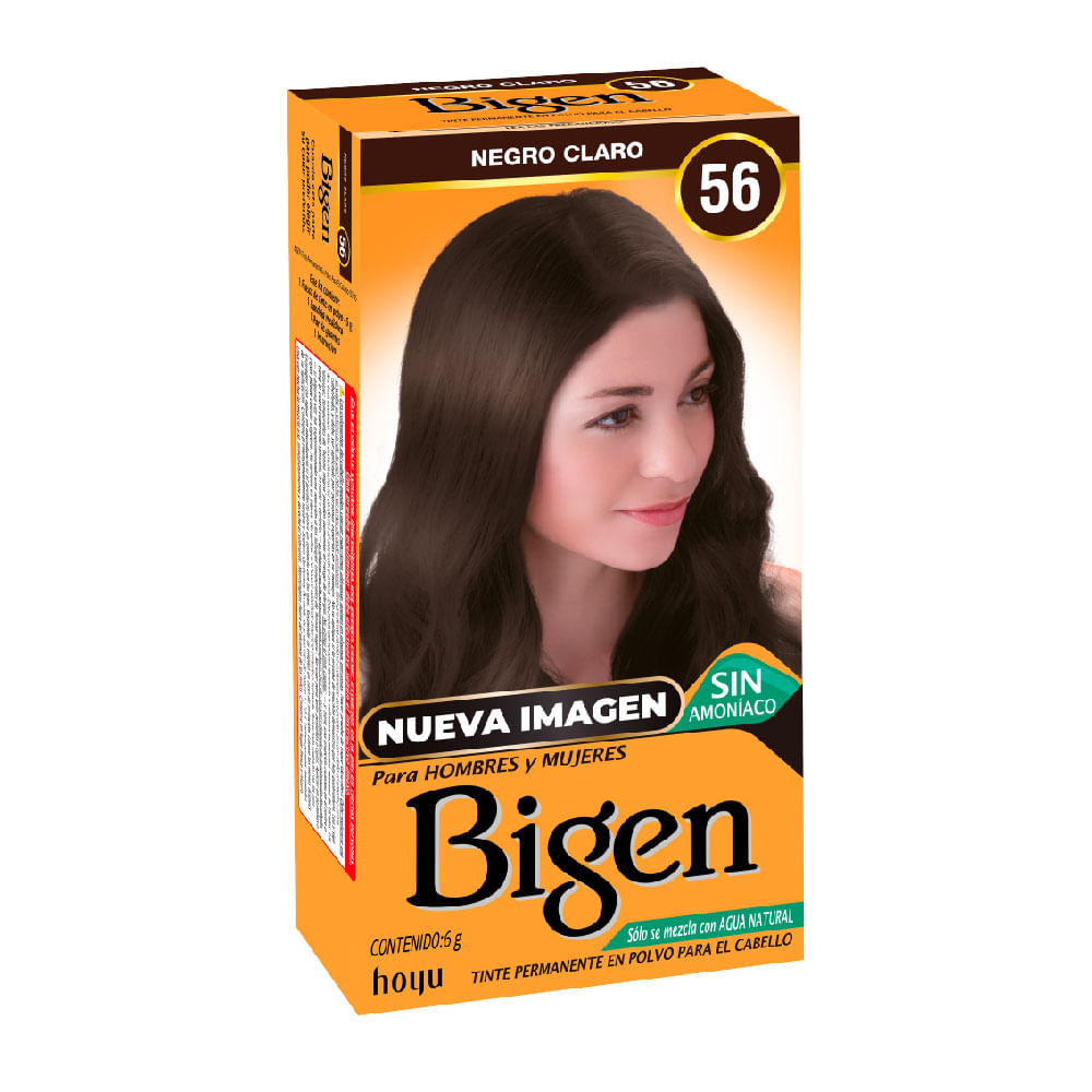 Imagen de Tinte Bigen Negro Claro 56 6 G TINTE BIGEN NEGRO CLARO 56 6G
