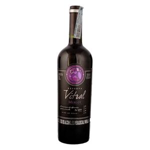 Vino Tinto Maipo Vitral Reserva Merlot 750 Ml