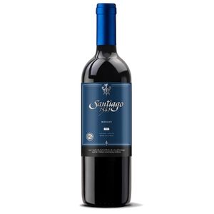 Vino Tinto Santiago 1541 Merlot 750 Ml