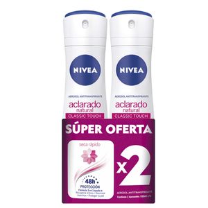 Desodorante Nivea Spray Aclarado 150 Ml X2 Unds
