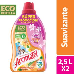 Suavizante Aromatel Mandarina 2500 Ml X2 Unds