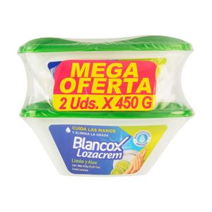 Lava Plato Lozacream Limón 450 G X2 Unds Precio Especial