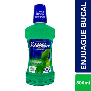 Enjuague Bucal Fluocardent Frescura Max Intenso 500 Ml