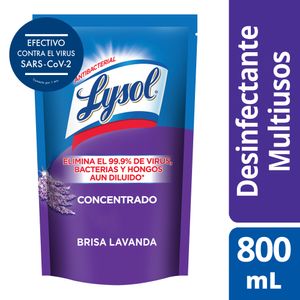 Desinfectante Lysol para pisos Lavanda 800 ML