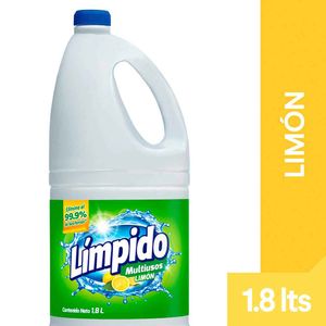 Blanqueador Multiusos Límpido Limón 1800 Ml