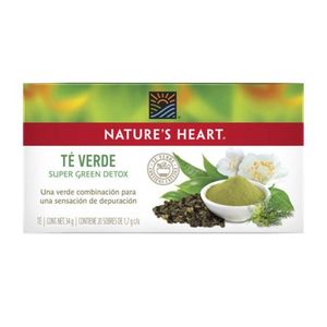Té Nature's Heart Verde Detox 34 G
