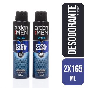 Desodorante Arden For Men Once Aerosol 165 Ml X2 Unds
