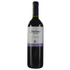 Vino Tinto Santiago 1541 Carmenere Rubi 750 Ml