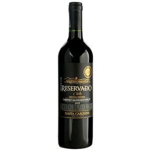 Vino Tinto Santa Carolina Reserve Cabernet Merlot 750 Ml