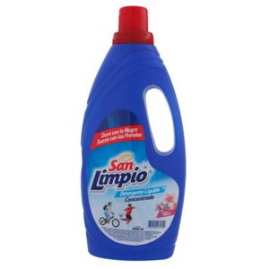 Detergente Líquido San Limpio Concentrado 1000 Ml