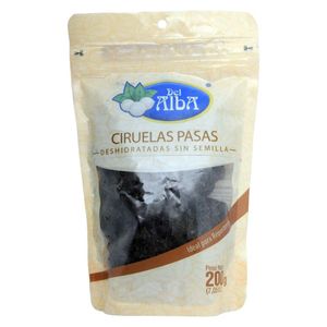 Ciruela Pasas Del Alba 200 G