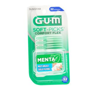 Cepillo Interdent Gum Soft Picks Menta X32 Unds
