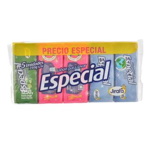 Jabón Jirafa Para Lavar 250 G X5 Unds