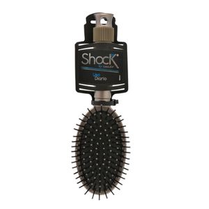 Cepillo de cabello SHOCK ovalado gris (1 und)