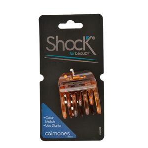 Pinza para el cabello SHOCK doble agarre (1 und)