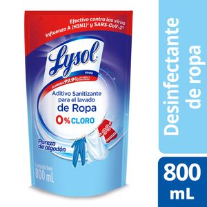 Desinfectante Lysol para ropa 800ml