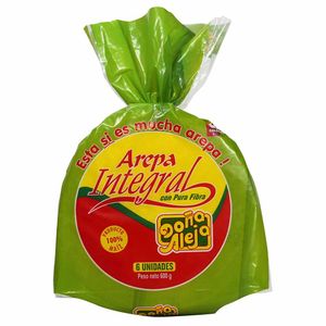 Arepa Integral Doña Aleja Paquete 500 G X5 Unds