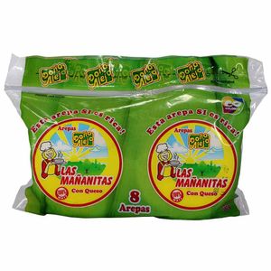 Arepa Doña Aleja con Queso 580 G X8 Unds