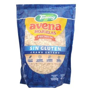 Avena Toning Hojuelas sin Gluten 1000 G